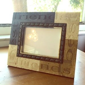 Best Friends stone photo frame